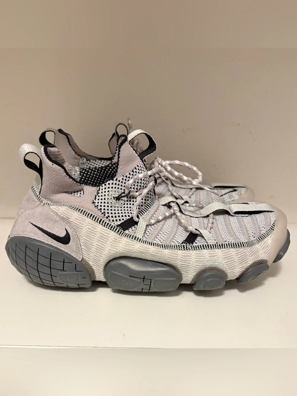Nike ISPA Link Light Iron Ore Smoke Grey Glueless Move to Zero Sustainable Shoe